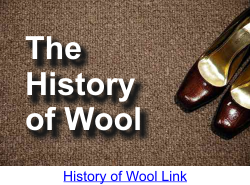 The History of Wool