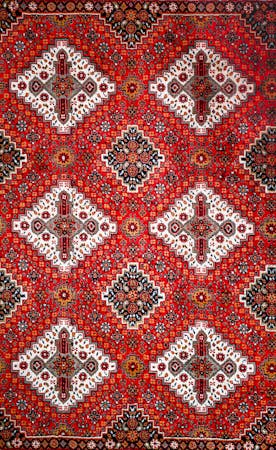 Vintage oriental rug
